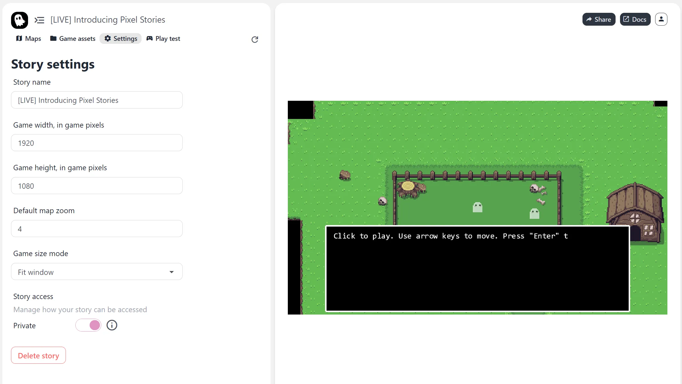 Game scaling and responsiveness update preview